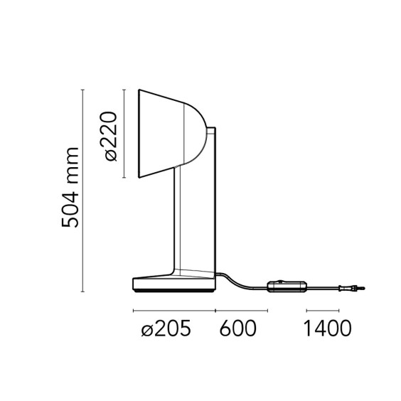 Flos Céramique Side table lamp - Agof Store