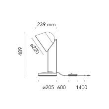 Flos Céramique Down table lamp - Agof Store