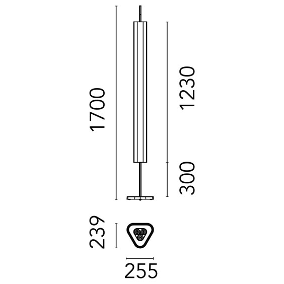 Flos Emi floor lamp - Agof Store