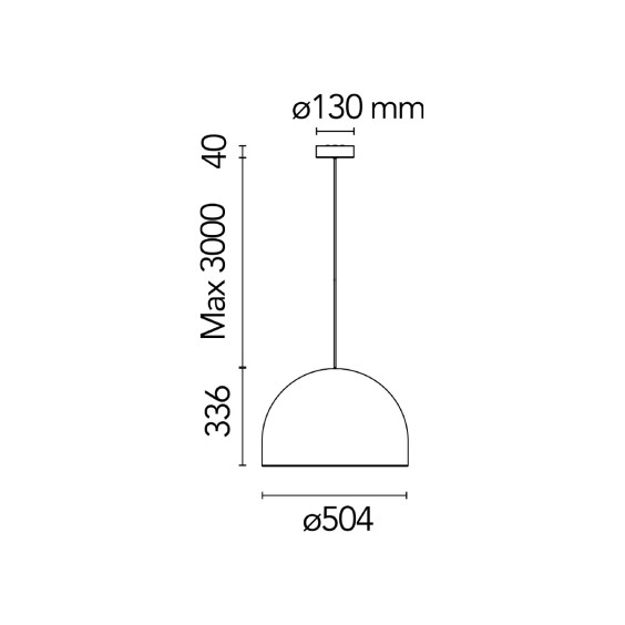 Flos My Dome Lampada a sospensione - Agof Store