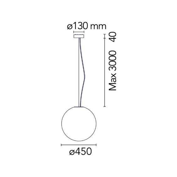 Flos My Sphere pendant lamp - Agof Store