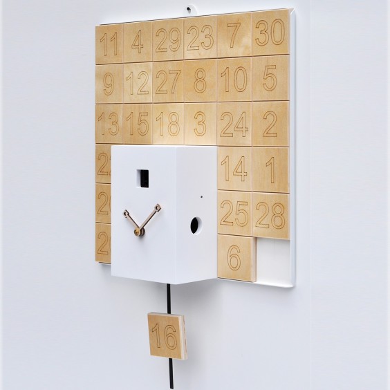 Pirondini Quadrato Magico cuckoo clock - Agof Store