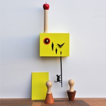 Pirondini Piazza Italia cuckoo clock - Agof Store Pirondini Piazza Italia cuckoo clock - Agof Store