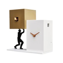 Pirondini Silhouette Ladro cuckoo clock - Agof Store