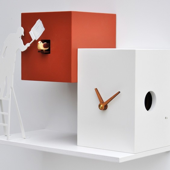 Silhouette Pittore Orologio cucù Pirondini - Agof Store