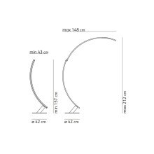 Kyudo Lampada da terra Kdln - Agof Store