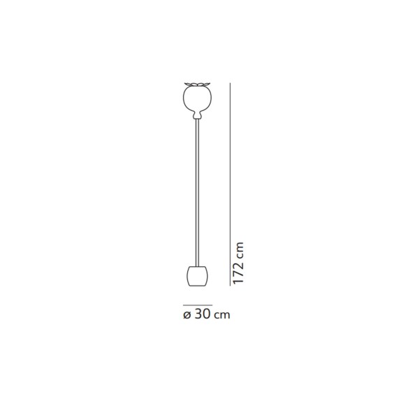 Kdln Opyo floor lamp - Agof Store