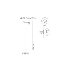 Kdln Bird floor lamp - Agof Store