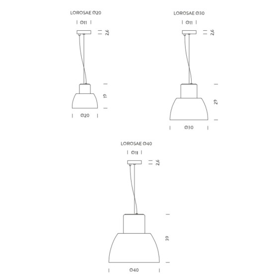 Nemo Lorosae pendant lamp - Agof Store