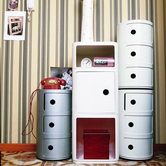 Componibili Recycled 3 mobile contenitore Kartell - Agof Store