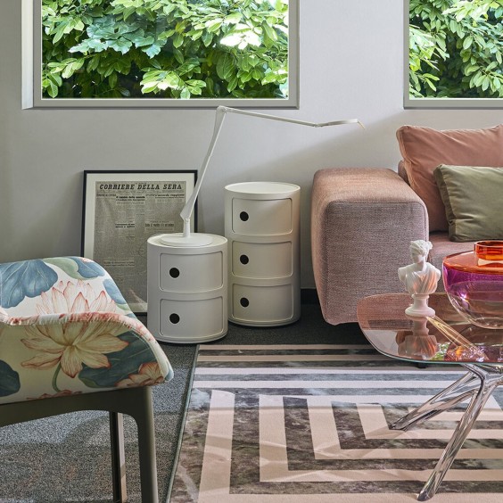 Componibili Recycled 3 mobile contenitore Kartell - Agof Store