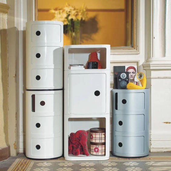 Componibili Recycled 3 mobile contenitore Kartell - Agof Store