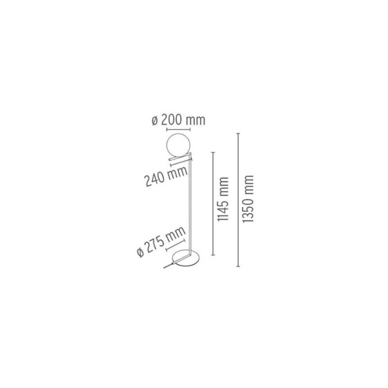 Flos IC Lights F floor lamp - Agof Store