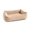 Teddy orthopädisches Hundebett (Modell: A - 68 x 55 x H.20 cm - Farbe: Creme)