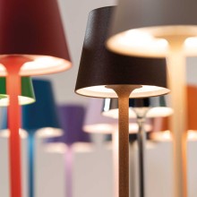 Zafferano Poldina Micro Pro Akku Tischlampe - Agof Store