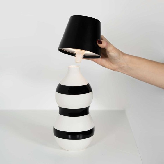 Zafferano Poldina Stopper Akku Tischlampe - Agof Store