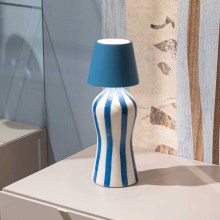 Zafferano Poldina Stopper Akku Tischlampe - Agof Store