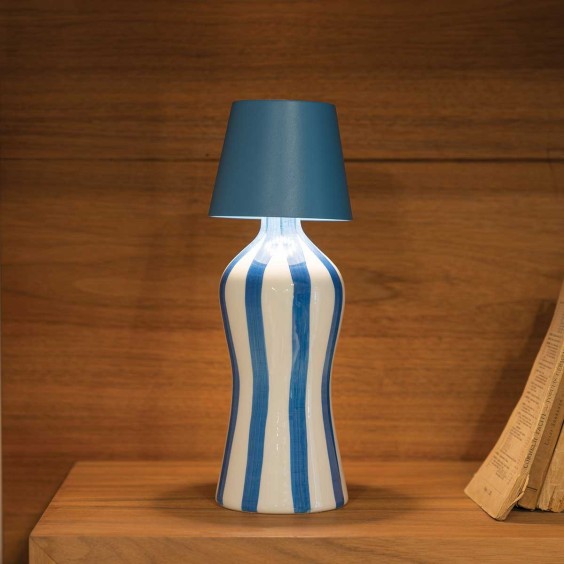 Zafferano Poldina Stopper Akku Tischlampe - Agof Store