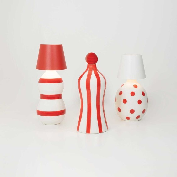 Zafferano Poldina Stopper Akku Tischlampe - Agof Store