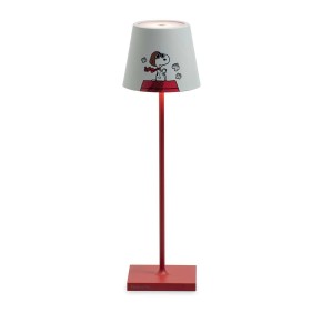Zafferano Poldina x Peanuts Akku Tischlampe - Agof Store