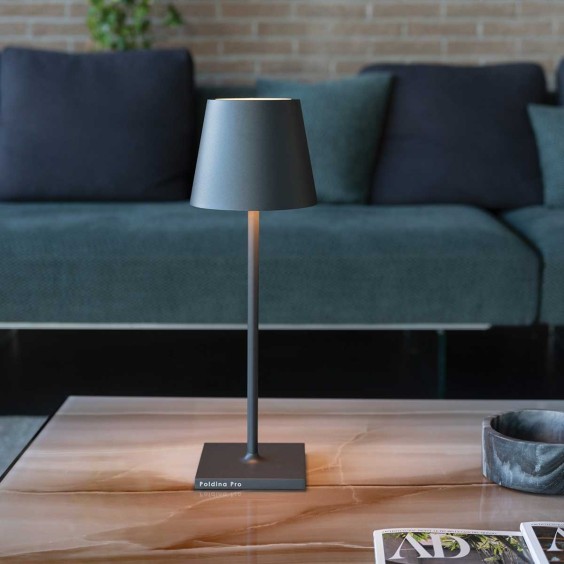 Zafferano Poldina Pro L Akku Tischlampe - Agof Store