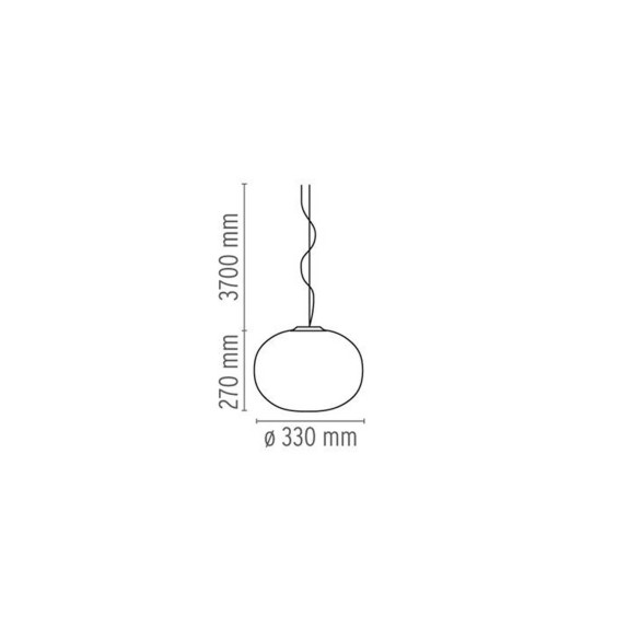 Flos Glo Ball S lampada a sospensione - Agof Store