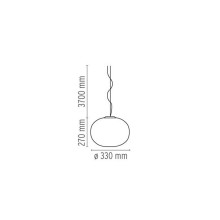 Flos Glo Ball S Pendelleuchte - Agof Store Flos Glo Ball S Pendelleuchte - Agof Store