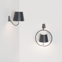 Zafferano Poldina Pro Hook rechargeable wall lamp - Agof Store