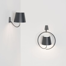 Zafferano Poldina Pro Hook rechargeable wall lamp - Agof Store