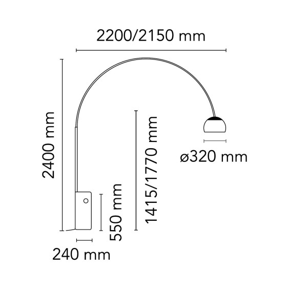 Flos Arco floor lamp - Agof Store