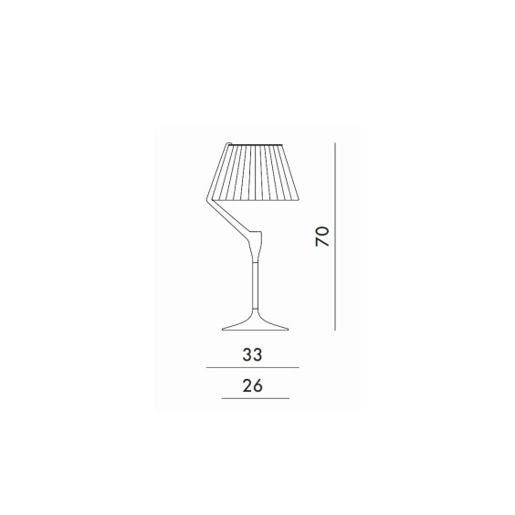 Angelo Stone Lampada da tavolo Kartell - Agof Store