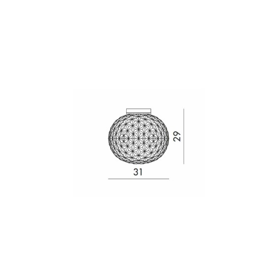 Planet Lampada a soffitto Kartell - Agof Store