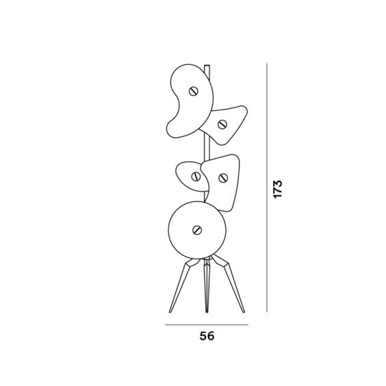Orbital Lampada da terra Foscarini - Agof Store