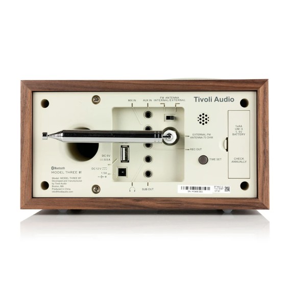 Model Three Bt radiosveglia Bluetooth Tivoli Audio - Agof Store