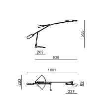 Stilnovo Halley table lamp - Agof Store