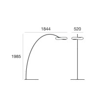 Mr Magoo Lampada da terra Stilnovo - Agof Store