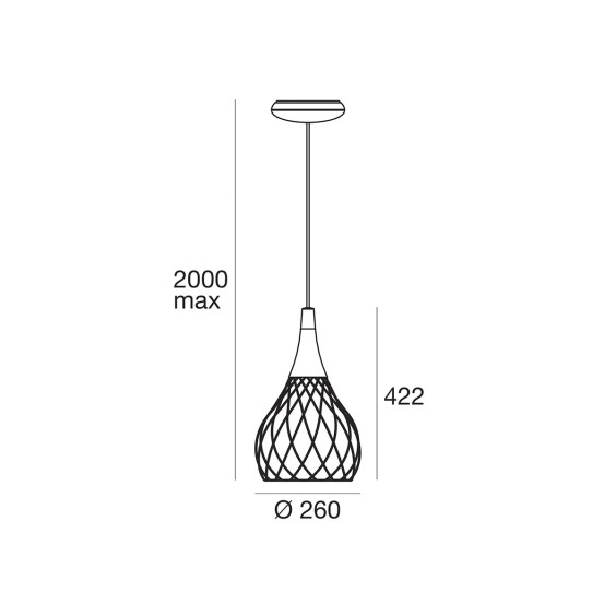 Stilnovo Mongolfier pendant lamp - Agof Store
