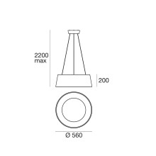 Oxygen Lampada a sospensione Stilnovo - Agof Store