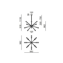 Stilnovo Sputnik pendant lamp - Agof Store