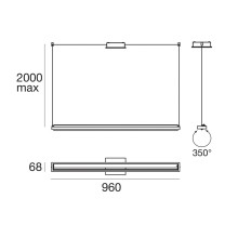 Tablet Lampada a sospensione Stilnovo - Agof Store