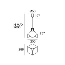 Stilnovo Triedro pendant lamp - Agof Store