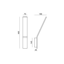 Stilnovo Lama wall lamp - Agof Store