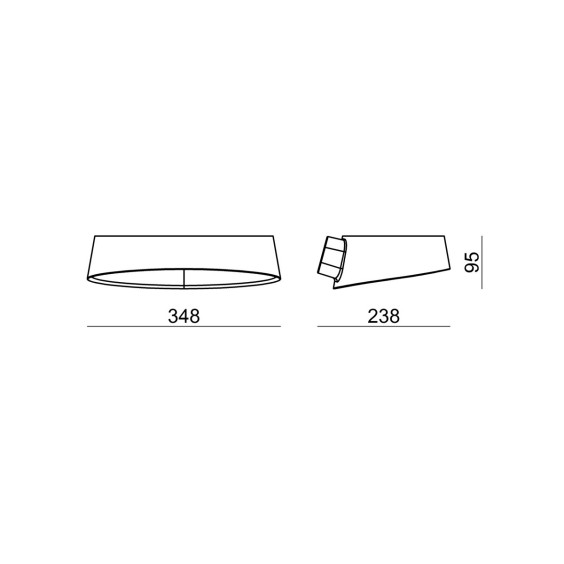 Stilnovo Oxygen wall lamp - Agof Store
