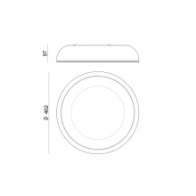 Reflexio Lampada da parete soffitto Stilnovo - Agof Store