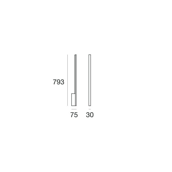 Stilnovo Xilema wall lamp - Agof Store