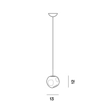 Foscarini Hoba piccola Pendelleuchte - Agof Store Foscarini Hoba piccola Pendelleuchte - Agof Store