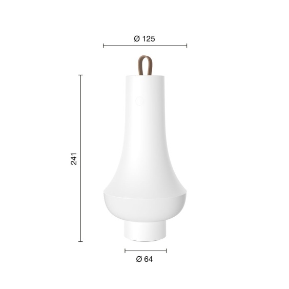 Tomoshi Portable Lampada da tavolo Louis Poulsen - Agof Store