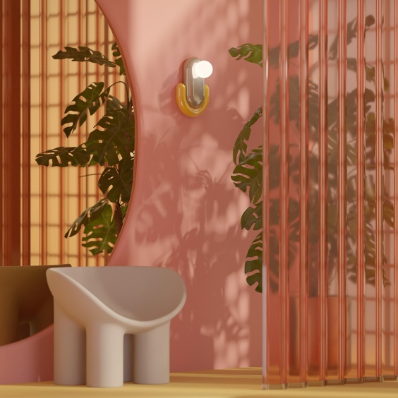 Ferroluce Eclair C2770 wall lamp - Agof Store