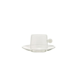 Bilia tazza tè con piattino Zafferano - Agof Store