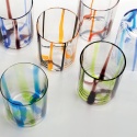 Zafferano Tirache Zweifarbig Tumbler Glas - Agof Store